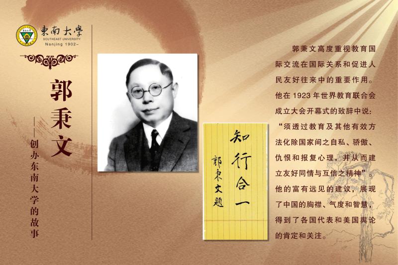 郭秉文创办东南大学的故事